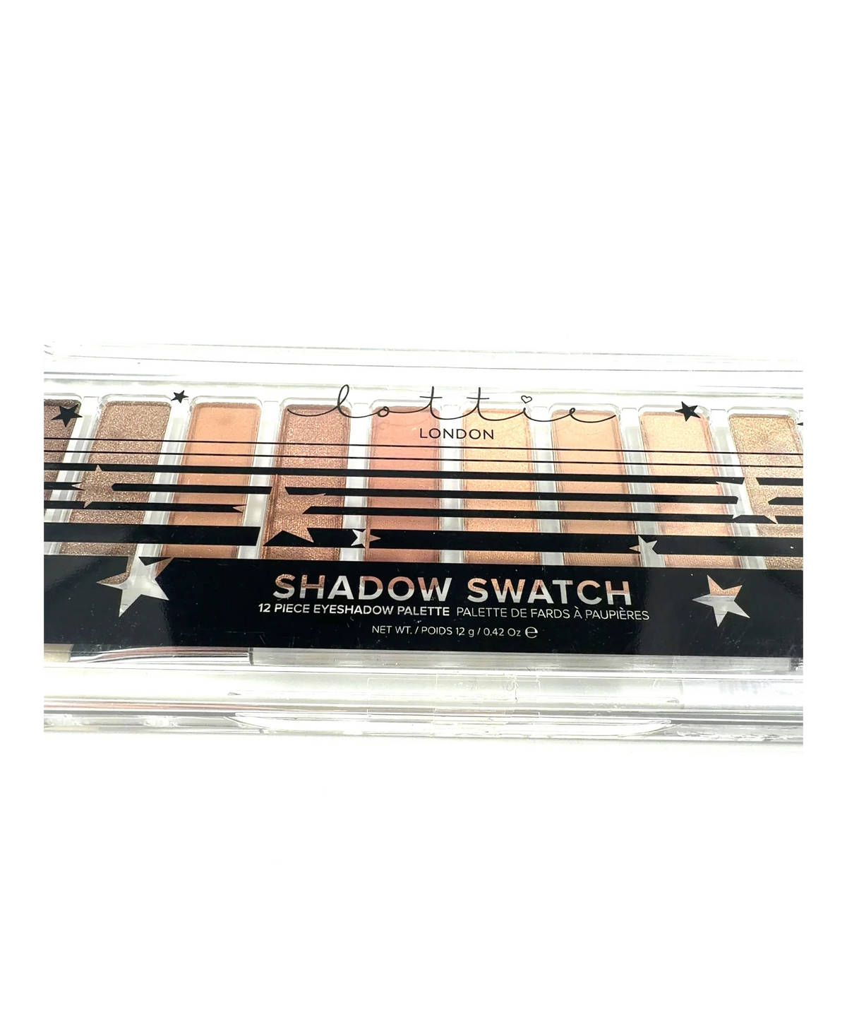 Lottie The Nudes SHADOW SWATCH, size 12g — care label