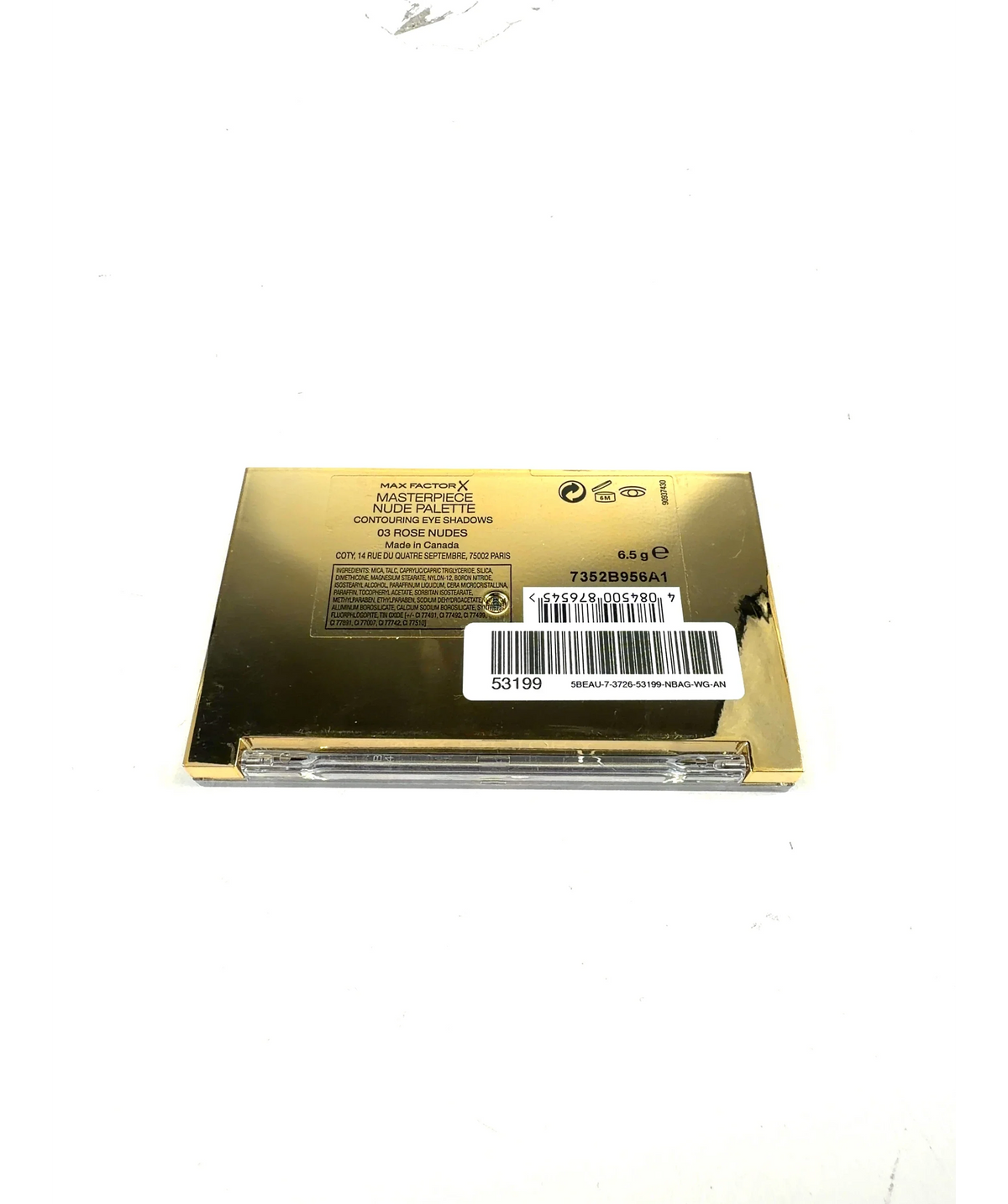 Max Factor 03 Rose Nudes MASTERPIECE NUDE PALETTE, size 6.5g — fabric detail