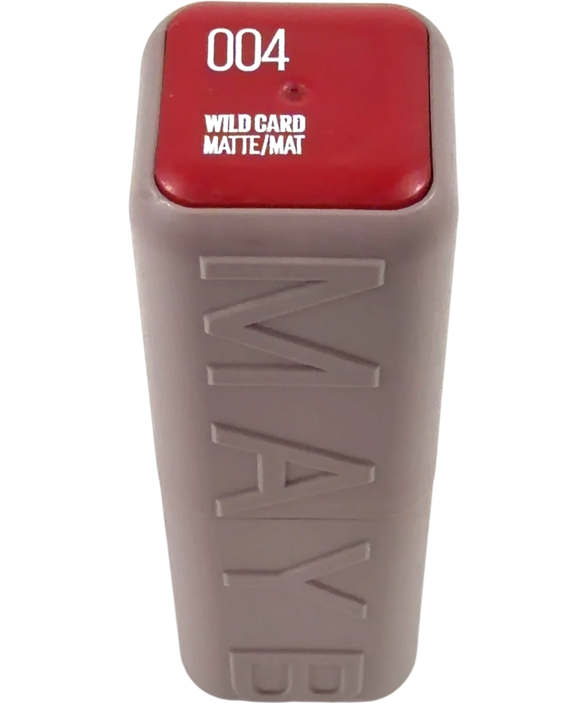 Maybelline 004 Wild Card Serum Lipstick, size 1 — back