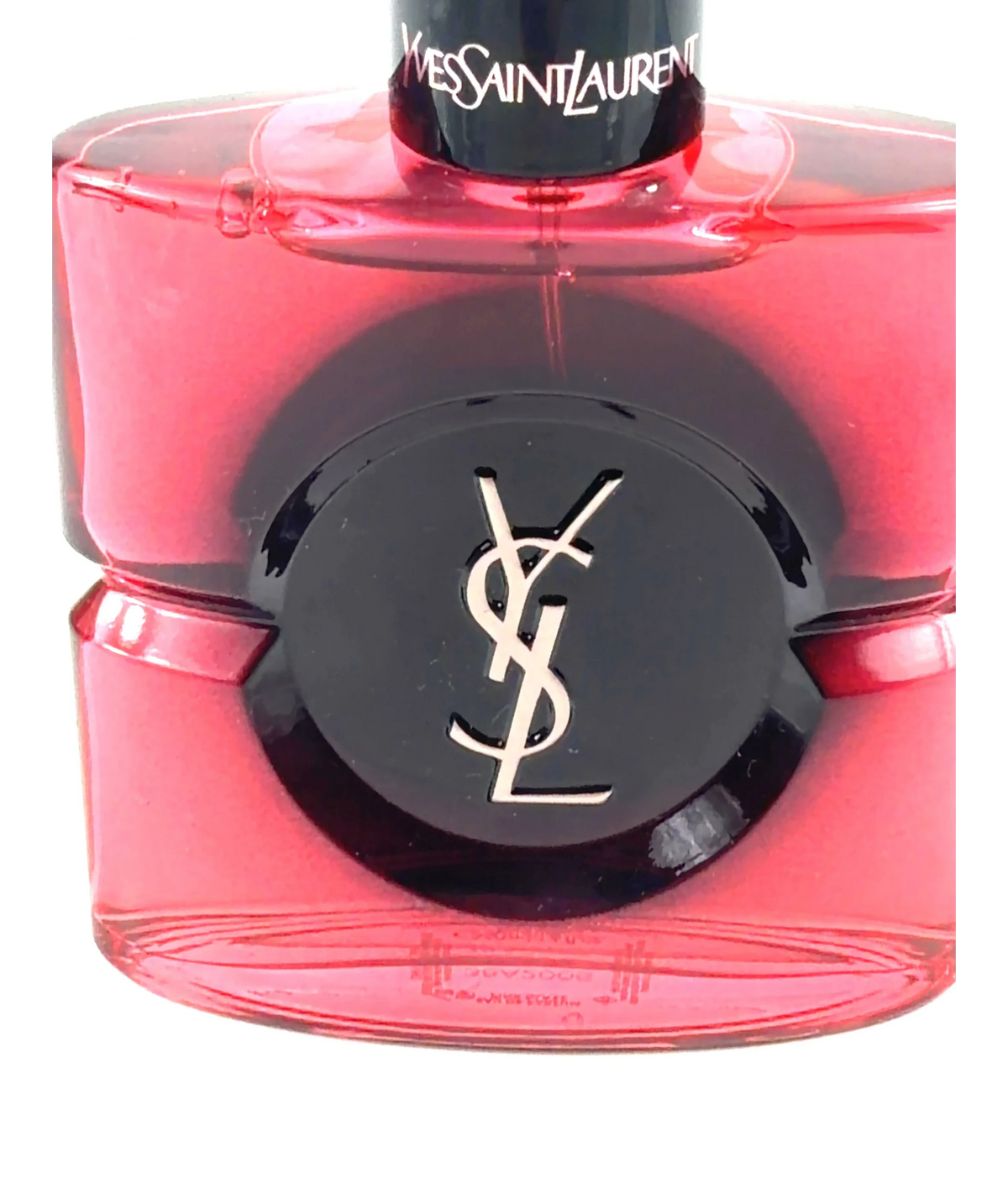 Yves Saint Laurent Black Opium Eau de Parfum Pink Glaze, size 50ml — label