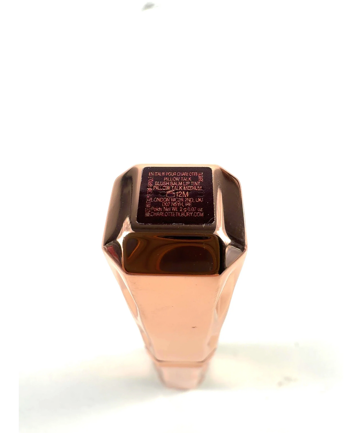 Charlotte Tilbury PILLOW TALK MEDIUM PILLOW TALK BLUSH BALM LIP TINT PILLOW TALK MEDIUM, size 2g — care label