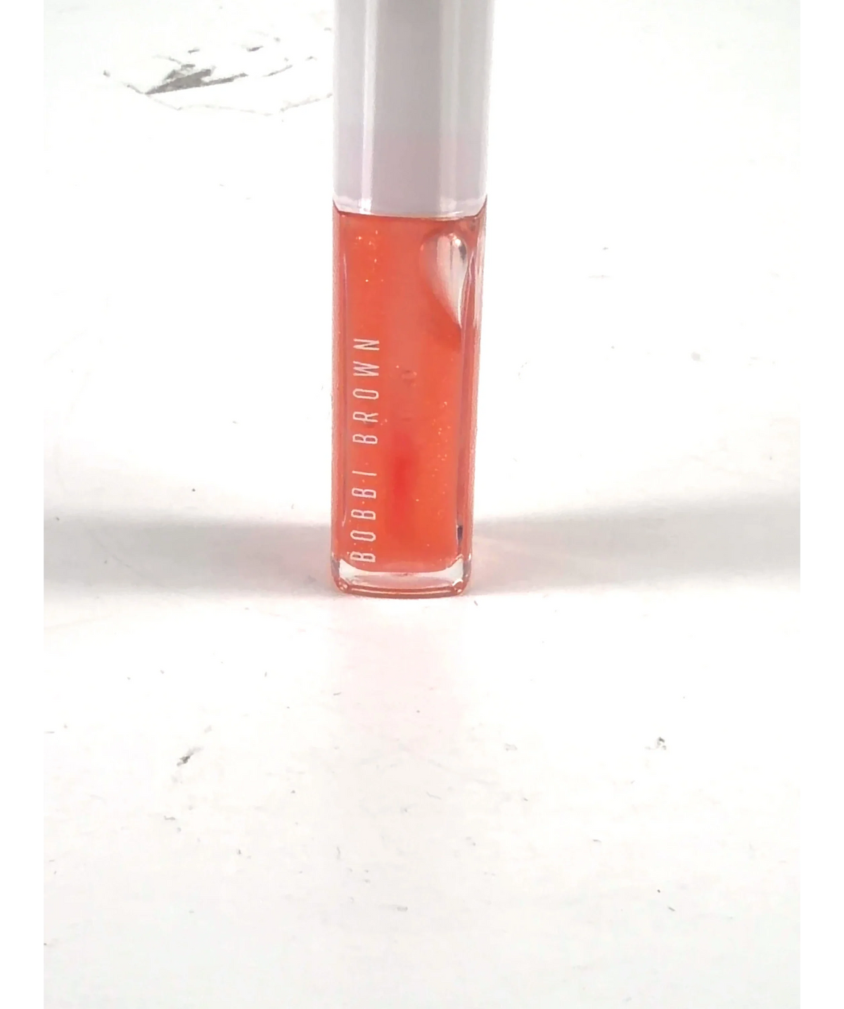 Bobbi Brown Bare Peach Extra Blushing Lip Oil, size 1 — label
