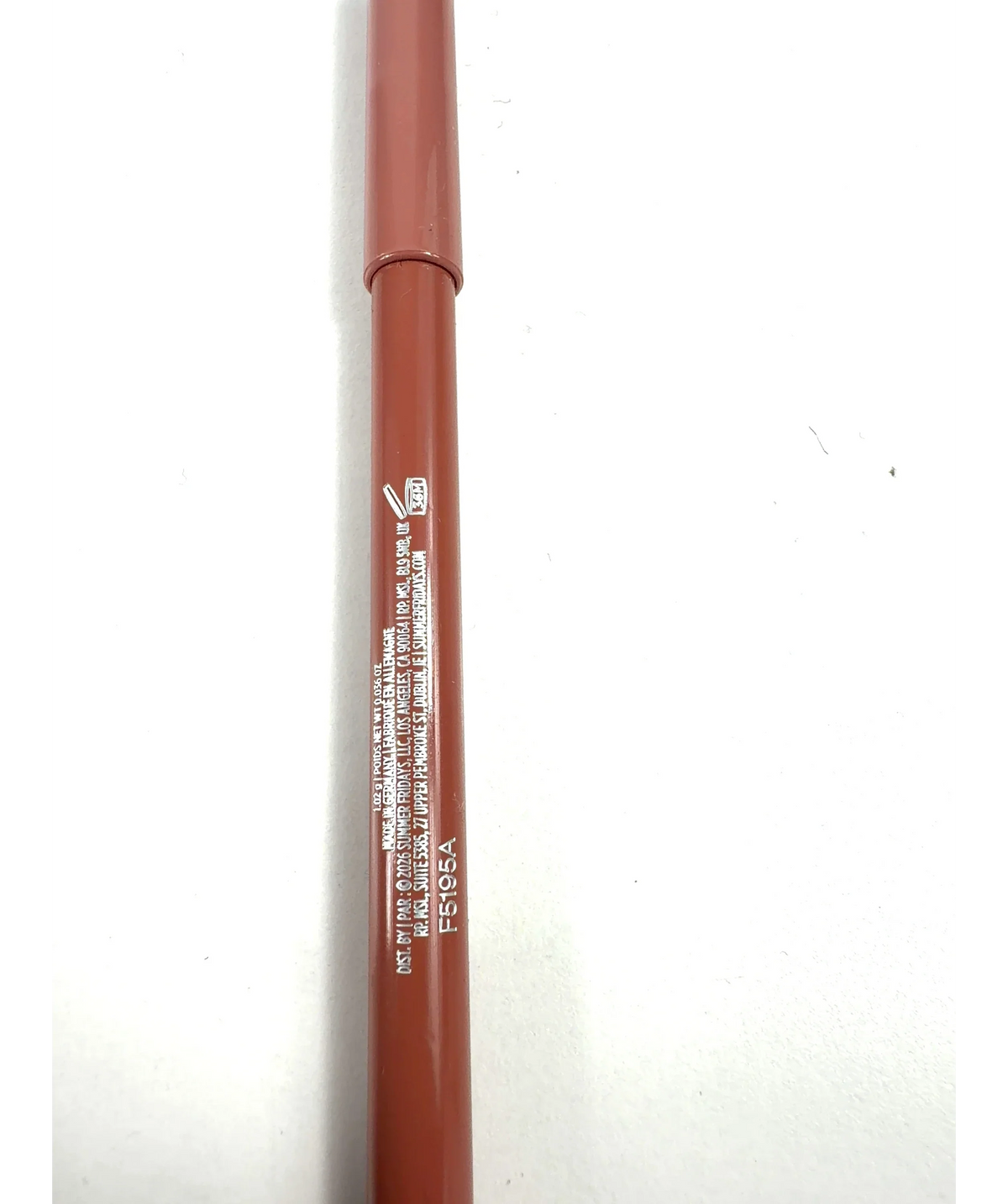 Summer Fridays SoftLine Lip Liner, size 1.02g — care label
