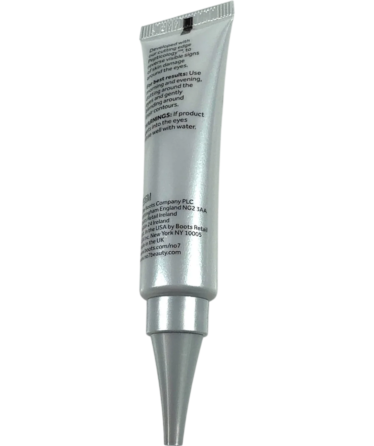 No7 Future Renew Damage Reversal Eye Serum, size 15ml — back