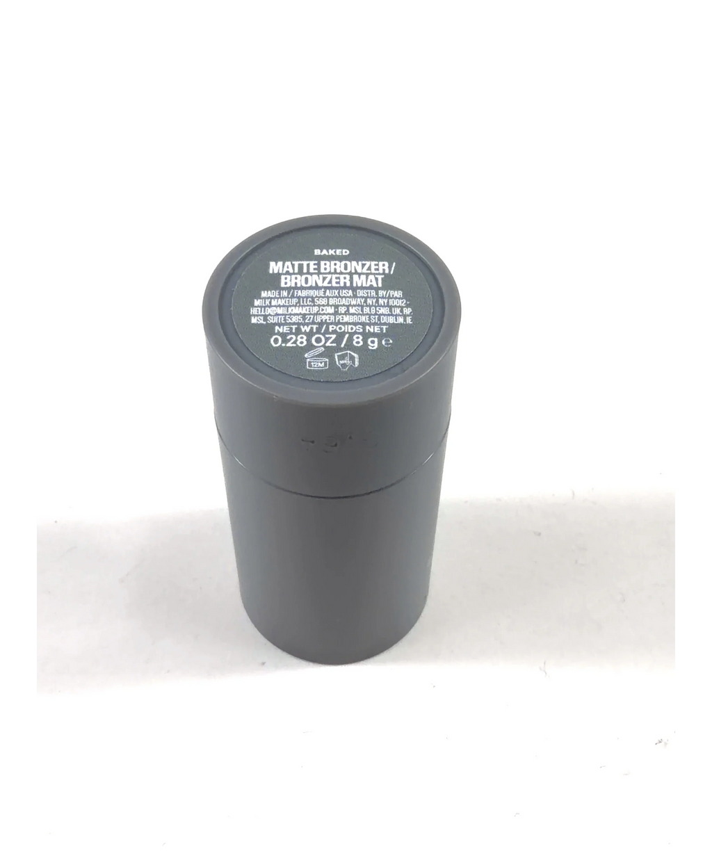 Milk Makeup BAKED Matte Bronzer, size 8g — care label