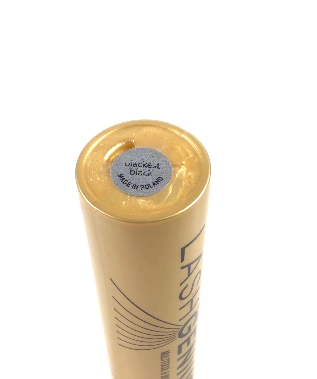 Avon blackest black LASHGENIUS, size 10ml — detail