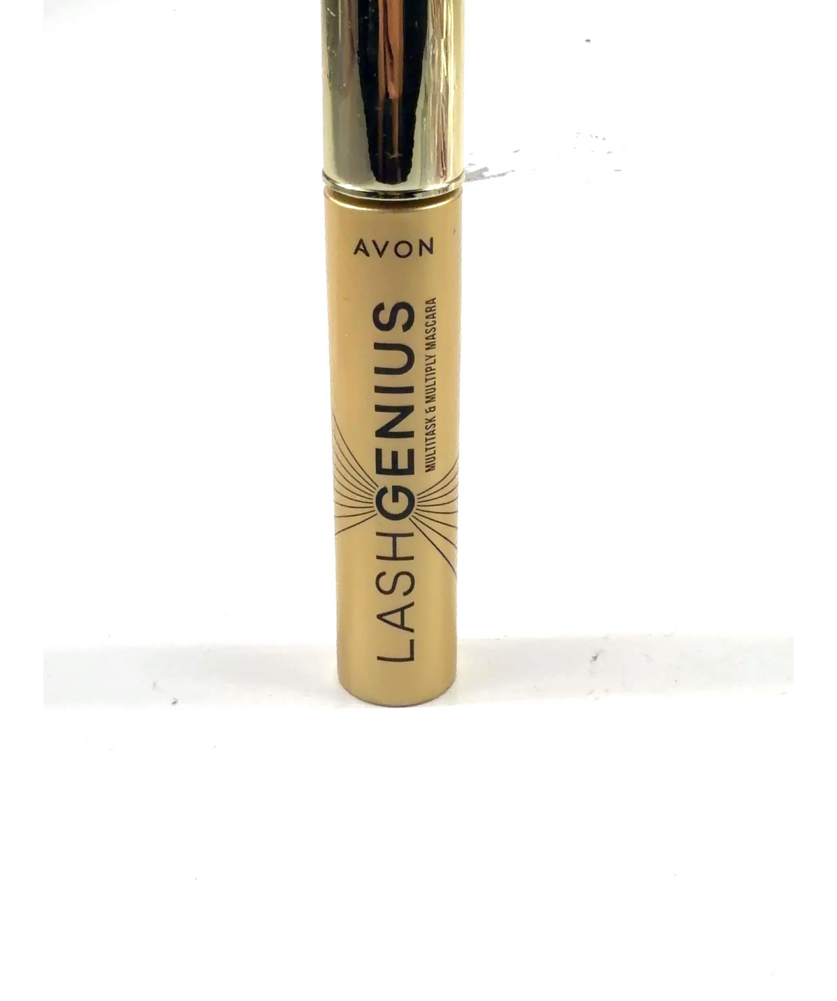 Avon blackest black LASHGENIUS, size 10ml — label