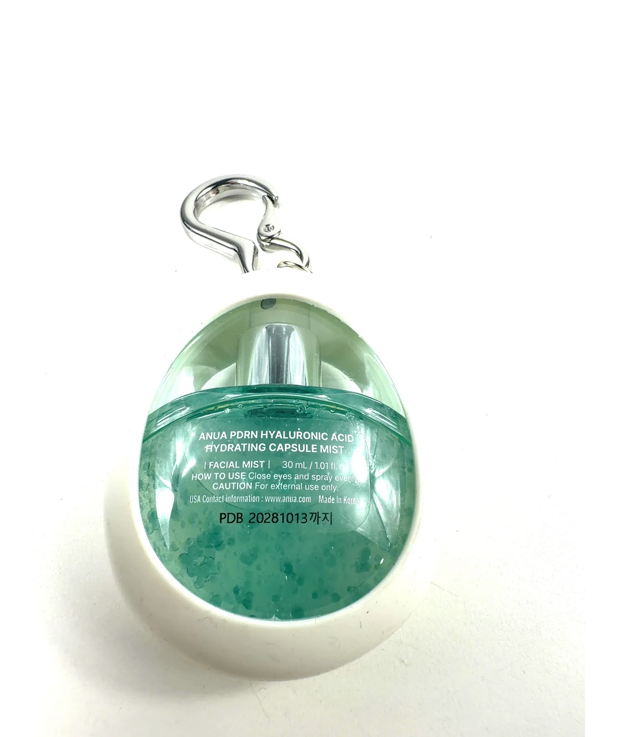 anua PDRN Hyaluronic Acid Hydrating Capsule Mist, size 30ml — care label