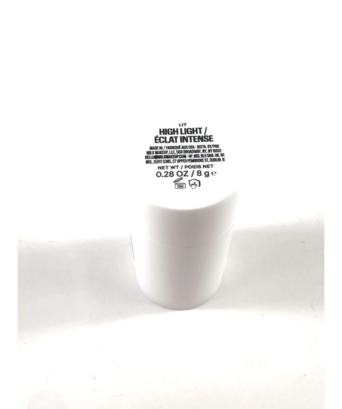 Milk Makeup LIT HIGH LIGHT / ECLAT INTENSE, size 8g — care label