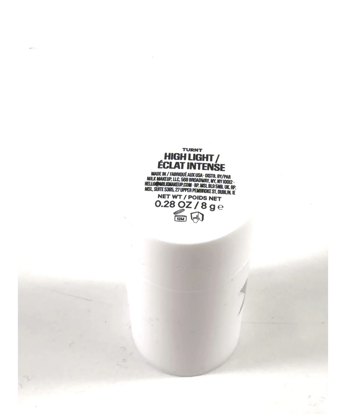 Milk Makeup Turnt TURNT, size 8g — care label