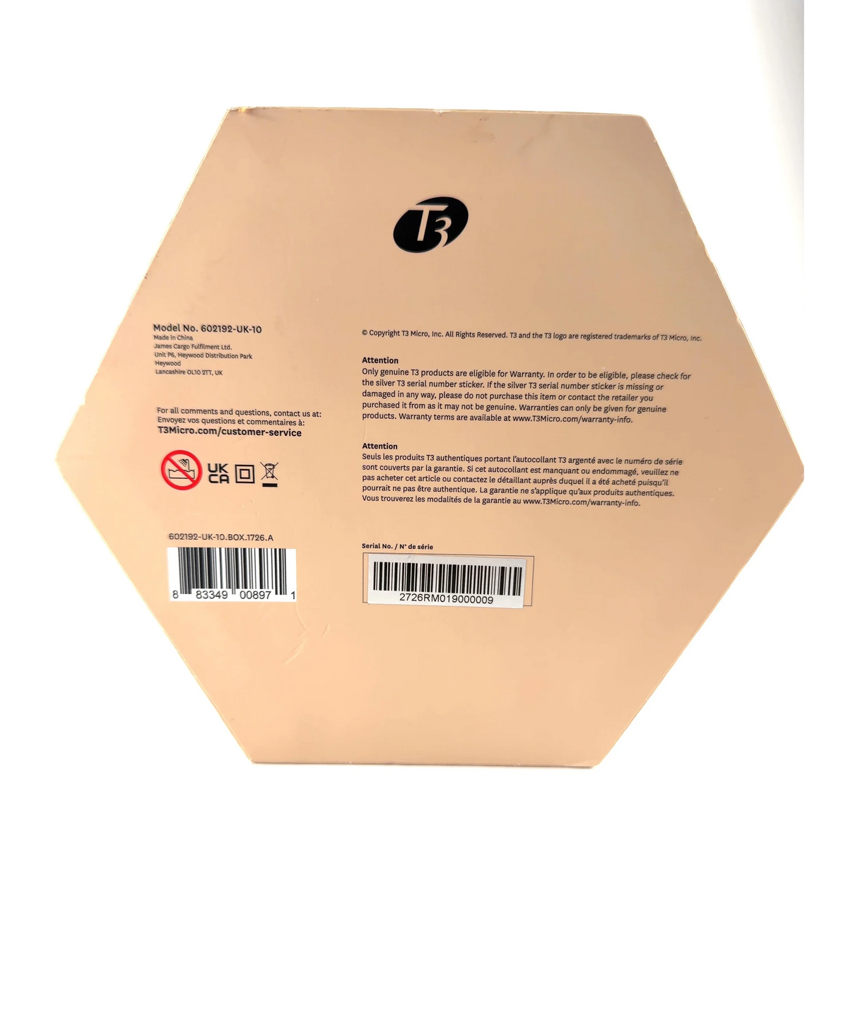 T3 Aire 360 Ceramic Air Styler Blowout Kit — detail