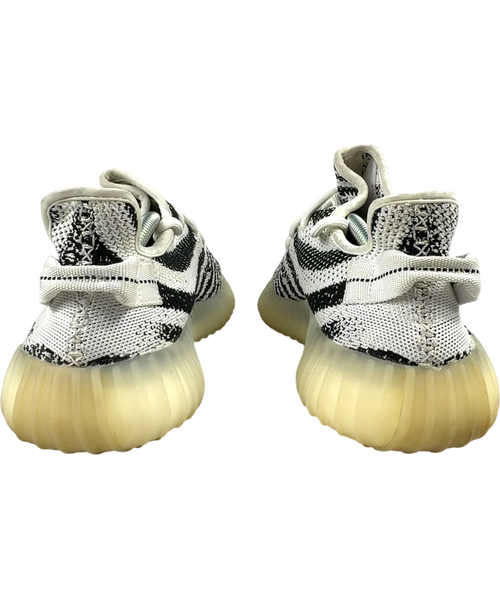 adidas White Yeezy Boost 350 V2 "Zebra", size UK 9 EU 43 👞 — back