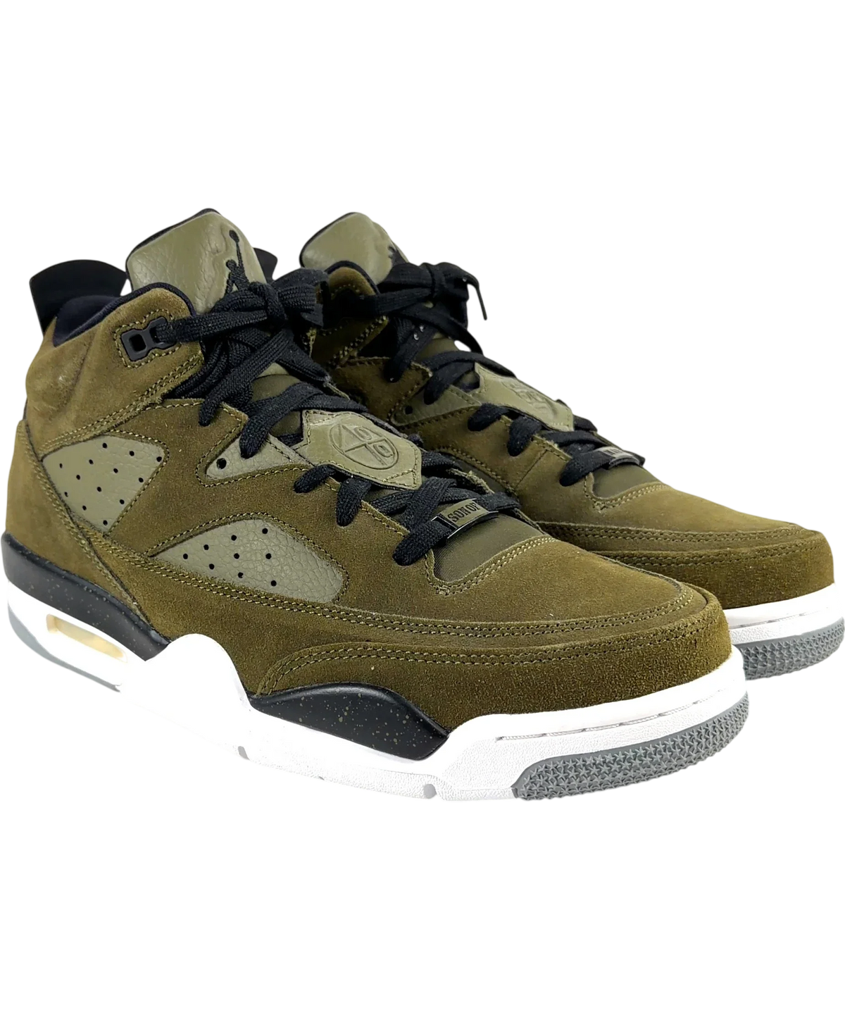Nike olive Colour, size UK 9 EU 43 👞 — front