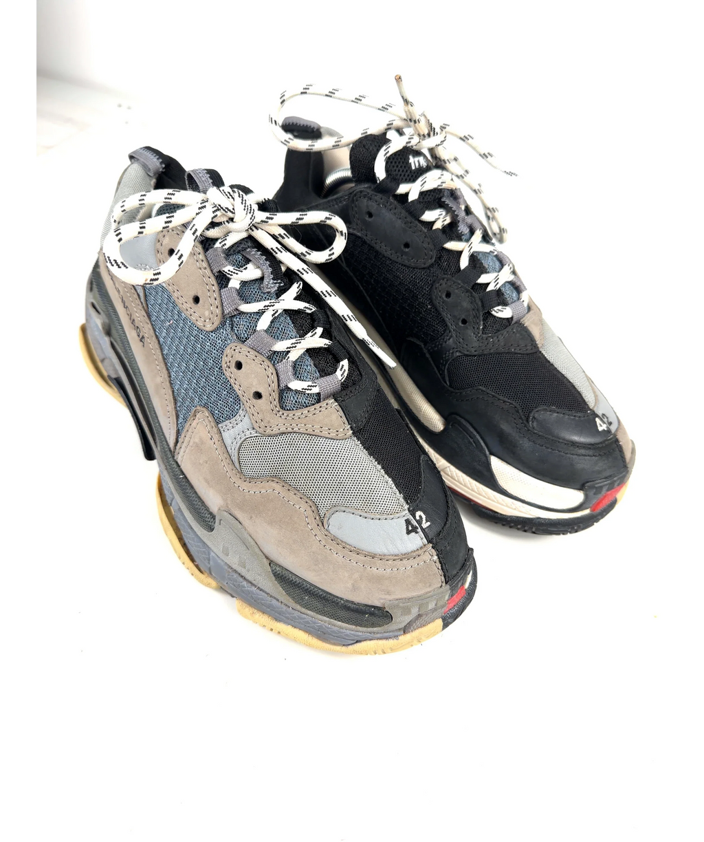 Balenciaga black Triple S Split, size UK 8 EU 41 👠 — additional view