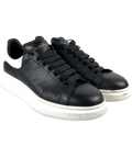 Alexander McQueen Black Men's Oversized Sneaker, size UK 9 EU 43 👞 — front