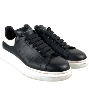 Alexander McQueen Men's Oversized Trainers Black UK 9