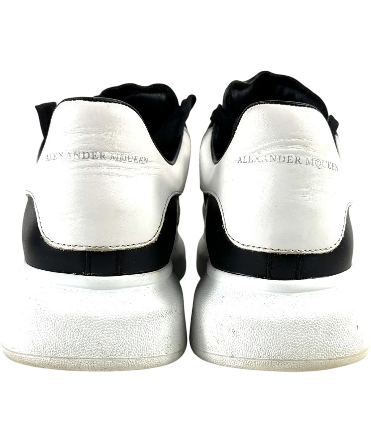 Alexander McQueen Black Men's Oversized Sneaker, size UK 9 EU 43 👞 — back