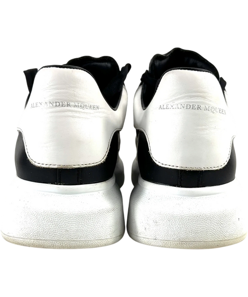 Alexander McQueen Black Men's Oversized Sneaker, size UK 9 EU 43 👞 — back