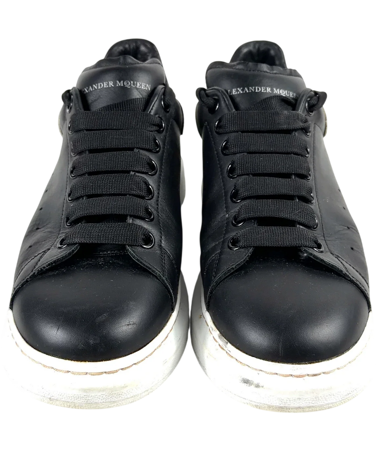 Alexander McQueen Black Men's Oversized Sneaker, size UK 9 EU 43 👞 — detail