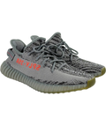 adidas Grey Yeezy Boost 350 V2 "Beluga 2.0", size UK 9 EU 43 👞 — front