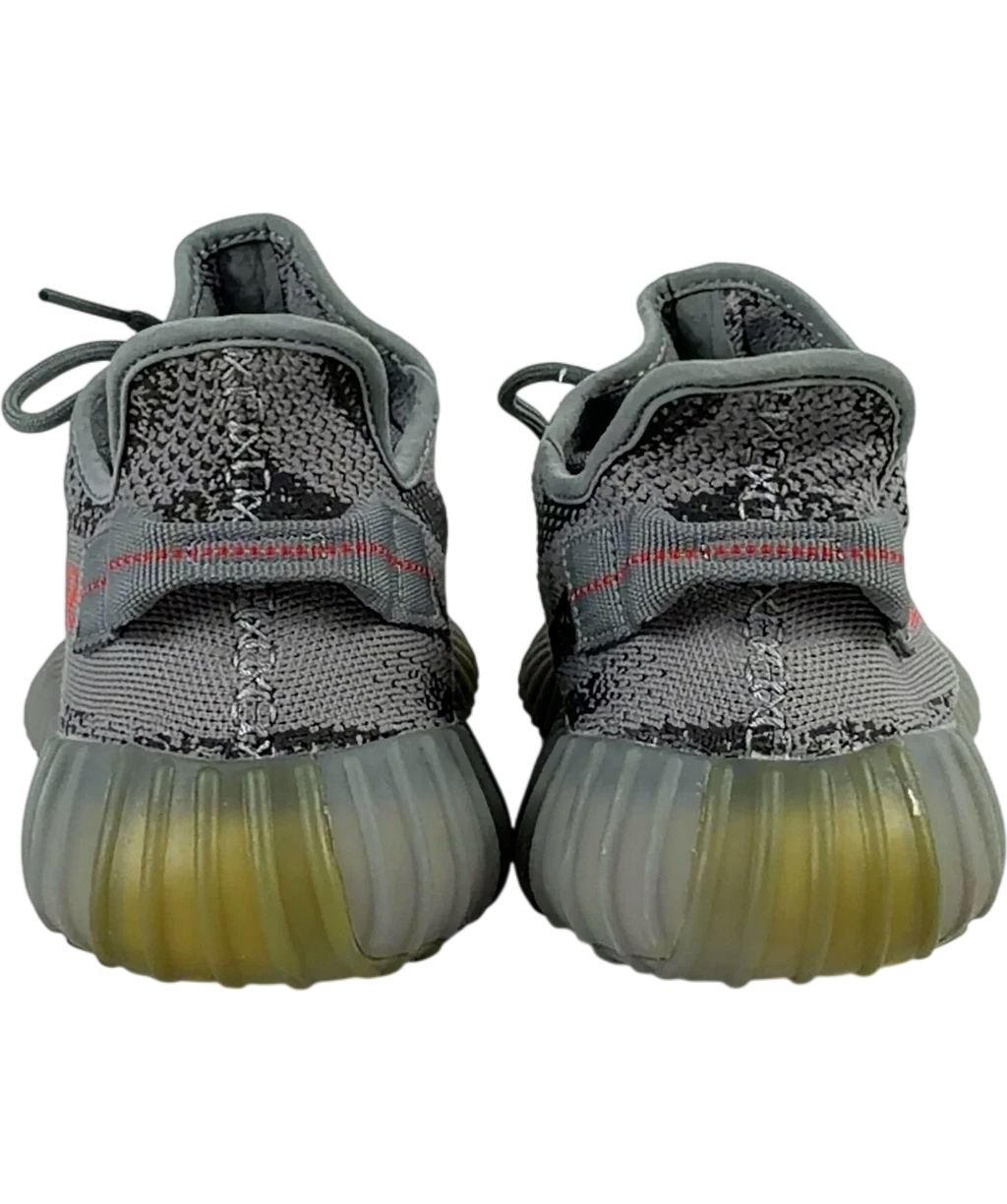 adidas Grey Yeezy Boost 350 V2 "Beluga 2.0", size UK 9 EU 43 👞 — back