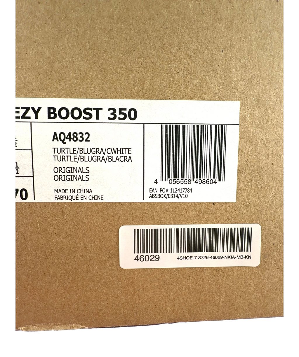 adidas White Yeezy Boost 350 v2 "Triple White" sneakers, size UK 9 EU 42 👠 — additional view