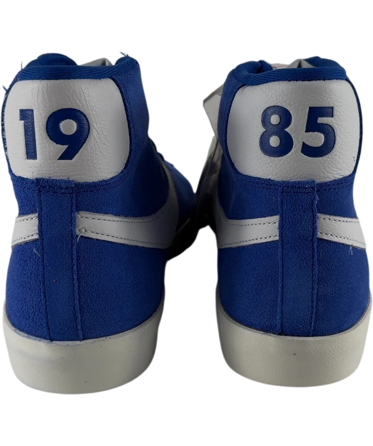 Nike Blue x Stranger Things Blazer Mid QS ST Game Royal, size UK 9 EU 42 👠 — back