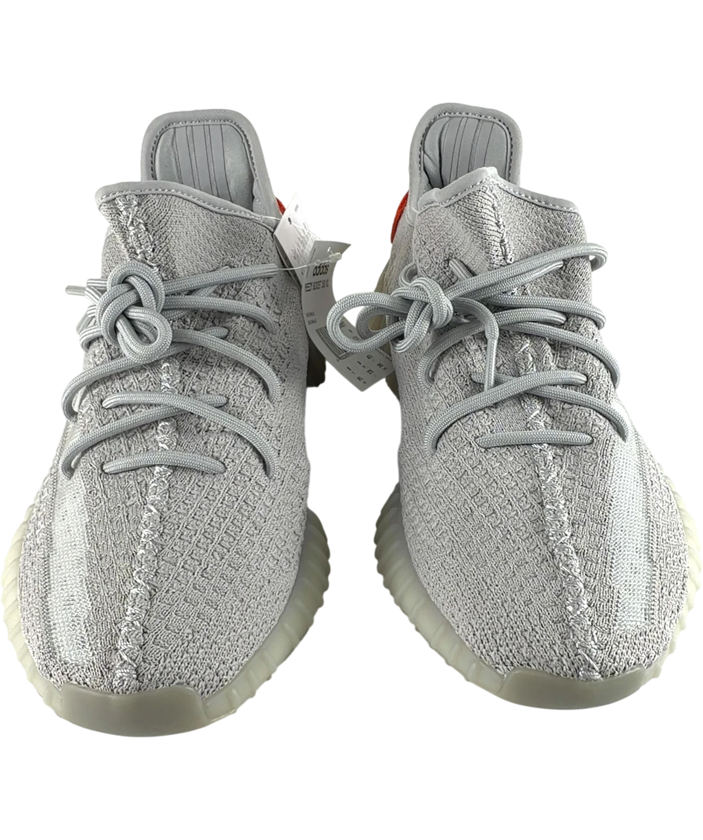adidas Grey Yeezy Boost 350 V2 Tail LighT GREY TRAINERS, size UK 9 EU 42 👠 — detail