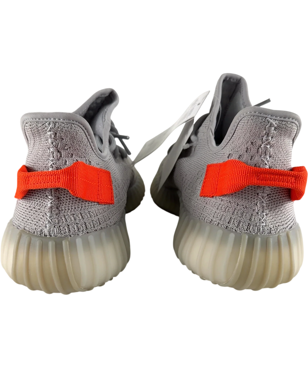 adidas Grey Yeezy Boost 350 V2 Tail Light GREY TRAINERS, size UK 9 EU 42 👠 — back