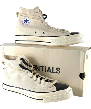 Converse Cream X Fear Of God Chuck 70 Hi Natural Ivory High Top Trainers UK 10 EU 44