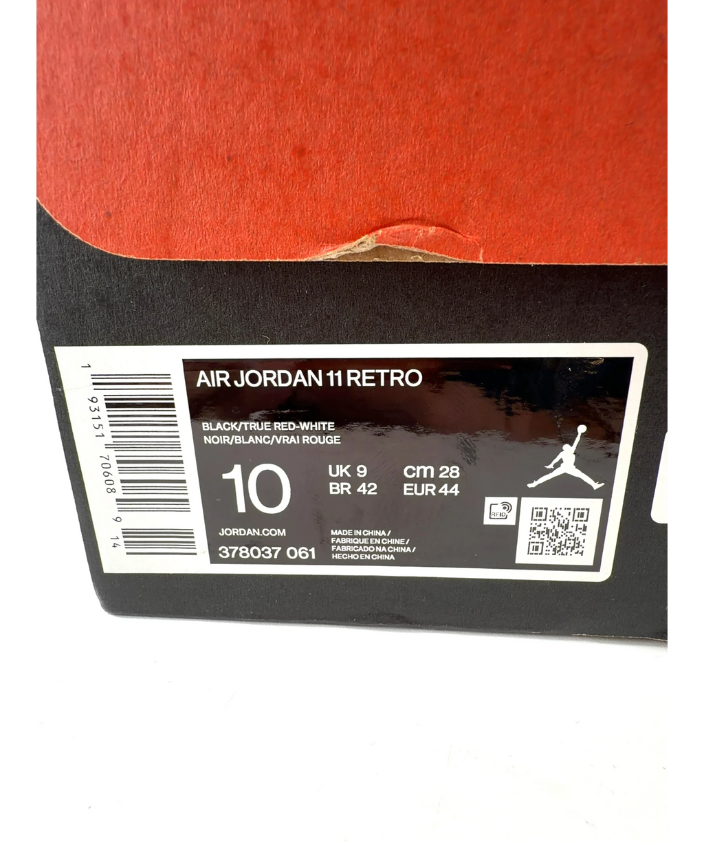 Nike Black Jordan, size UK 10 EU 44 👞 — fabric detail