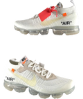 Nike White x Off-White Air VaporMax White TRAINERS, size UK 10 EU 44 👞 — front