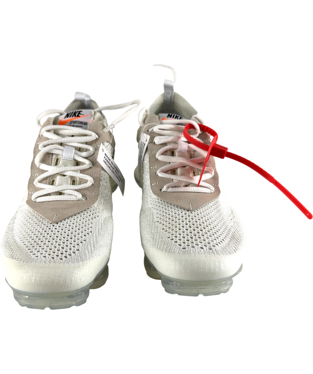 Nike White x Off-White Air VaporMax White TRAINERS, size UK 10 EU 44 👞 — detail