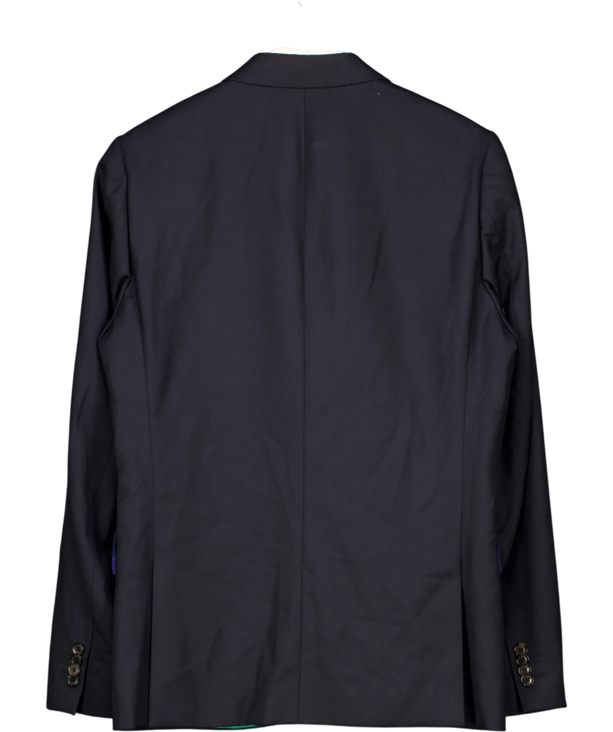 Paul Smith Blue Soho Fit Blazer with MFC Embroidery, size UK 40" CHEST — back