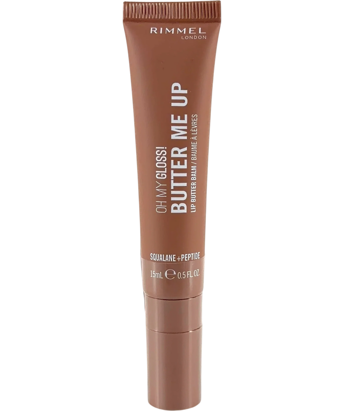 Rimmel 001 LATTE DELIGHT OH MY GLOSS! BUTTER ME UP, size 15ml — front