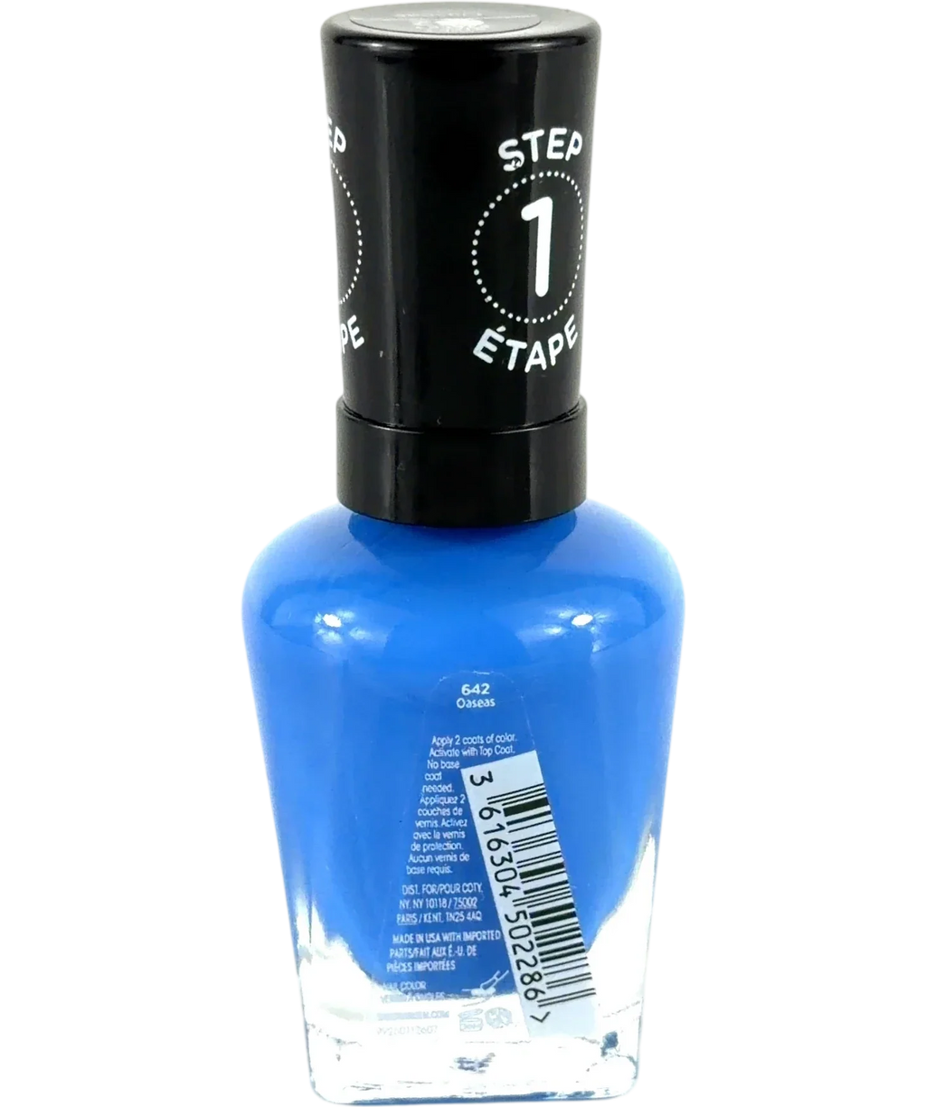 Sally Hansen 642 Oaseas miracle GEL, size 14.7ml — back