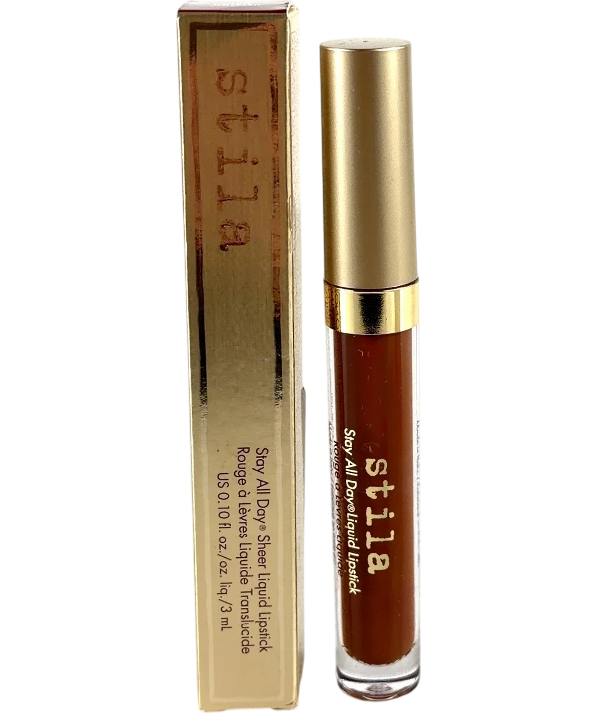 Stila sheer narciso Stay All Day Sheer Liquid Lipstick, size 3ml — back