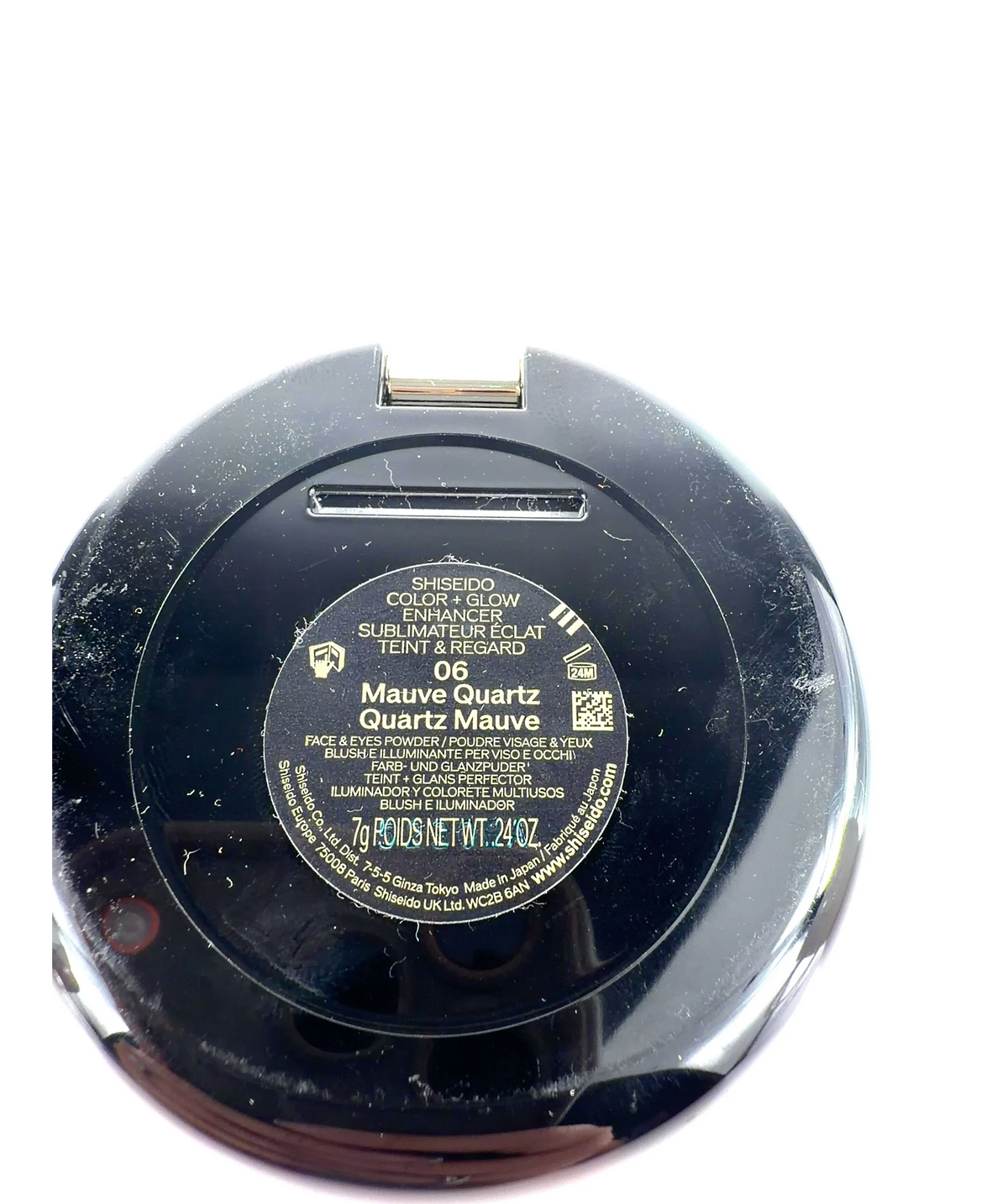 Shiseido 06 Mauve Quartz Color + Glow Enhancer, size 7g — care label
