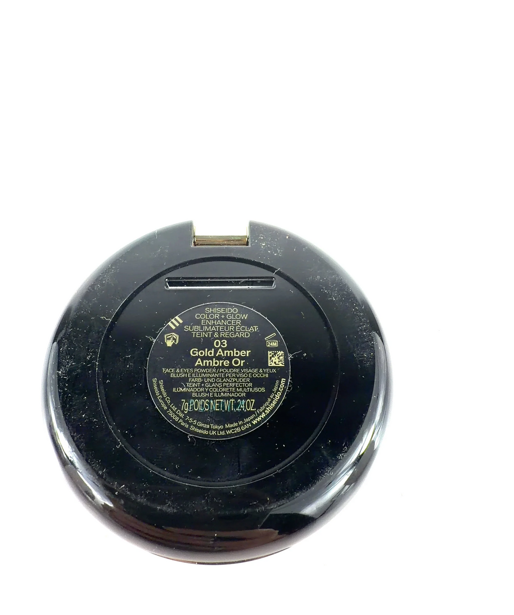 Shiseido 03 Gold Amber Ambre Or Gold Amber, size 7g — label