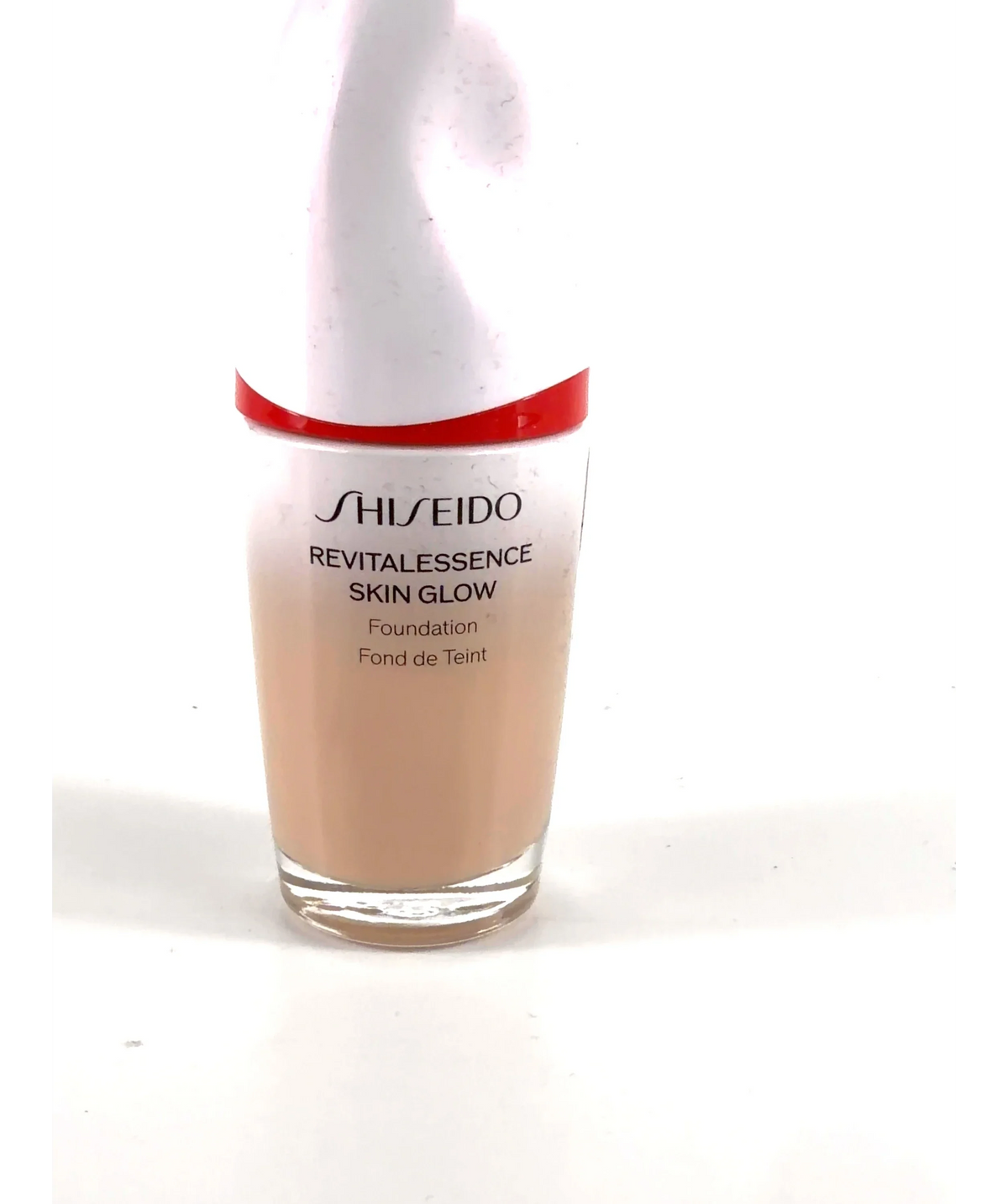 Shiseido 310 Silk Revitalessence Skin Glow Foundation SPF 30, size 30ml — label
