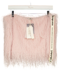 Mars the Label Pink The Ostrich Skirt, size UK 16 — front