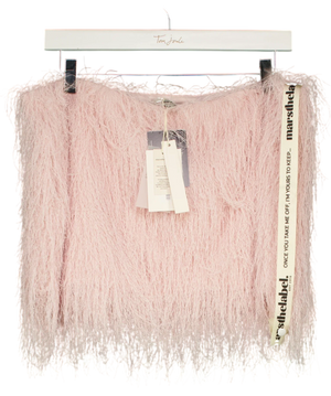 Mars the Label The Ostrich Skirt Pink UK 16