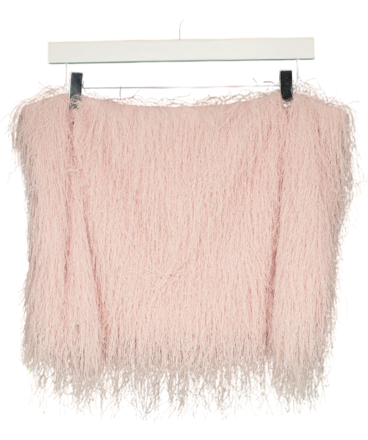 Mars the Label Pink The Ostrich Skirt, size UK 16 — back
