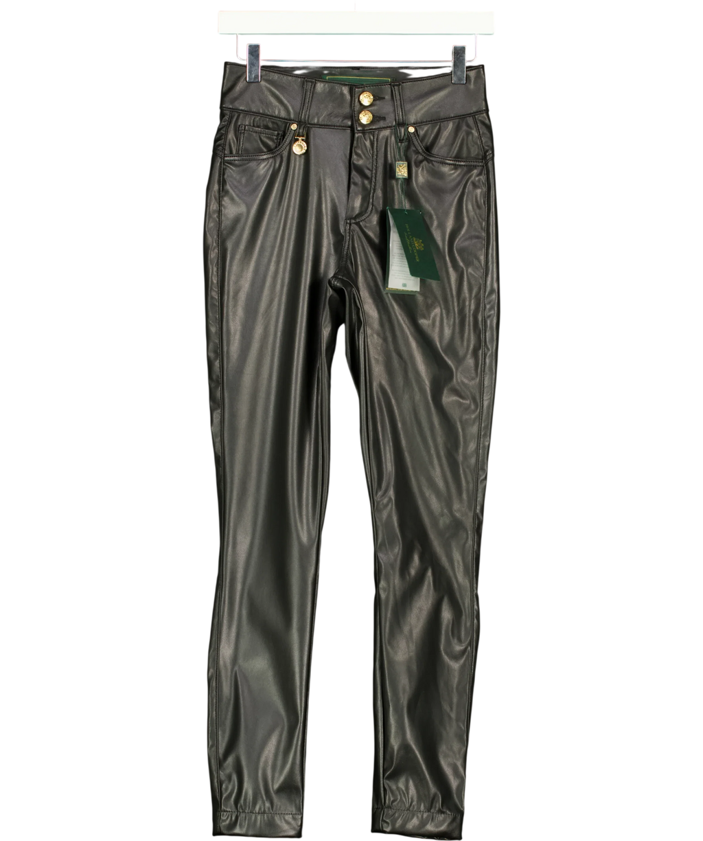 HOLLAND COOPER Black Skinny Jean, size UK 8 — front