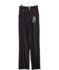 HOLLAND COOPER navy High Waisted Straight Trouser, size UK 8 — front