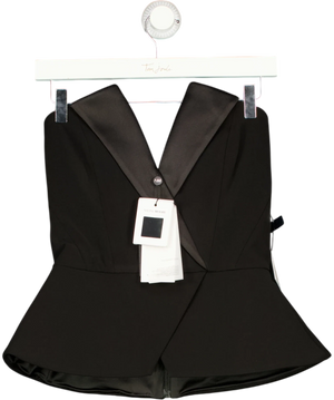 Nadine Merabi Taylor Black Top UK 8