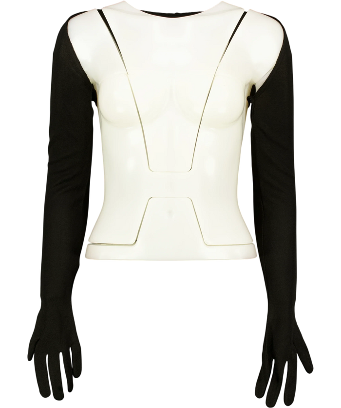 Chats By C.Dam Integrated-Glove Bolero Black UK 10