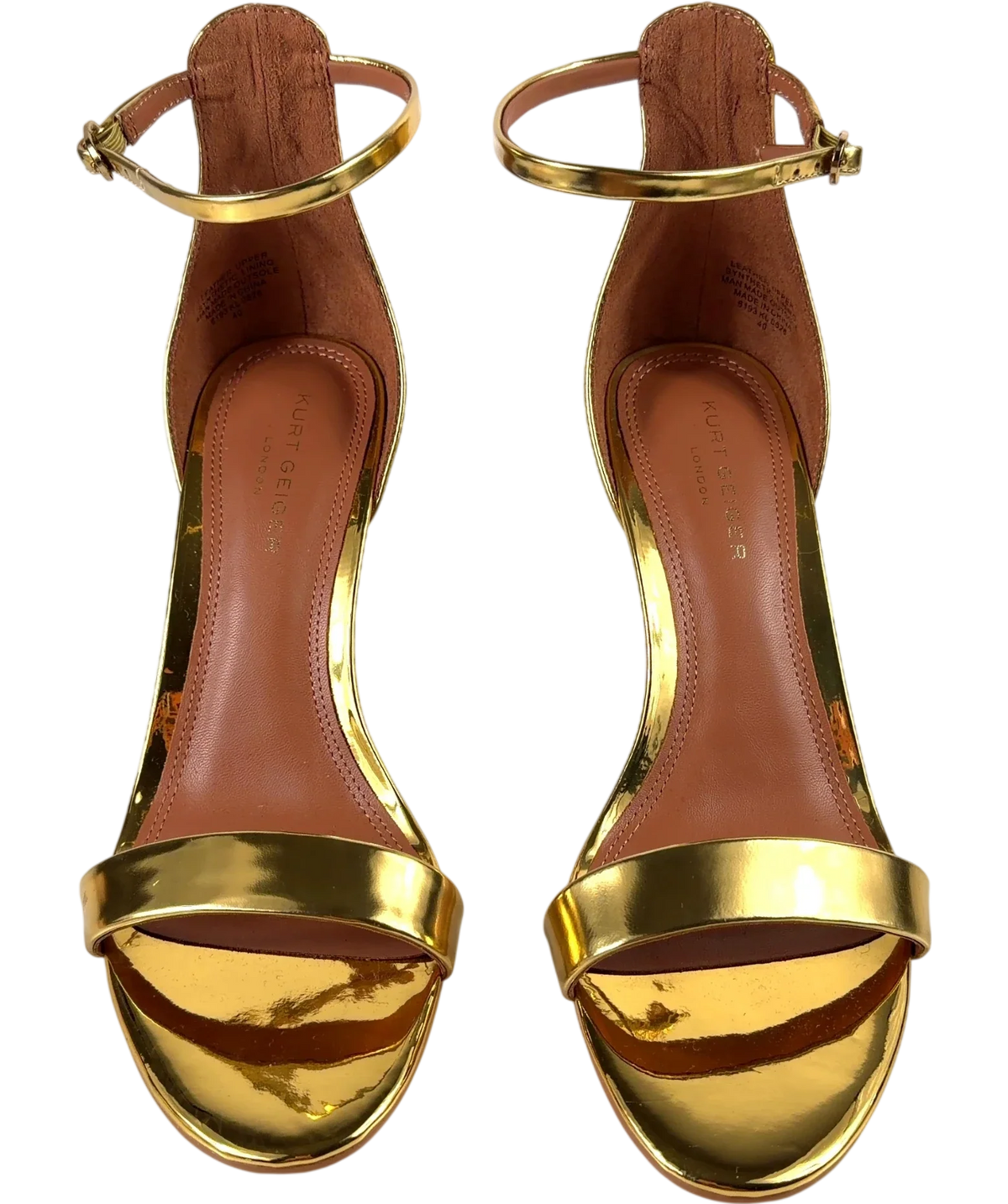 Kurt Geiger gold Colour, size UK 7 EU 40 👠 — detail