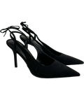 Charles & Keith Black Colour, size UK 8 EU 41 👠 — front