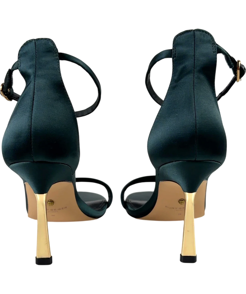 Kurt Geiger dark green Colour, size UK 6 EU 39 👠 — back